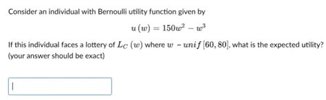 Image result for Bernoulli Expected Utility Function Stat