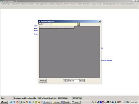 Jewellery Software | Features | BSD InfoTech