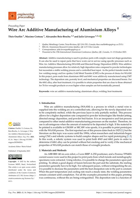 Multi-Wire Arc Additive Manufacturing 的图像结果