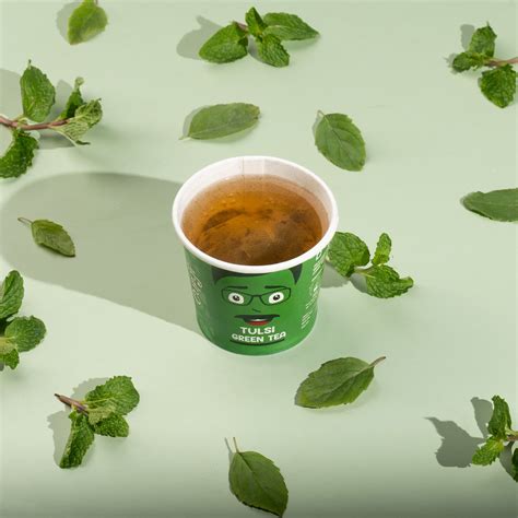 Tulsi Green Tea | 5 Cups Dispenser – Cup-ji