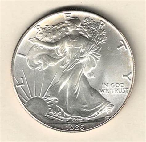 1986 Silver USA One Ounce Eagle | Dorset Coin Company