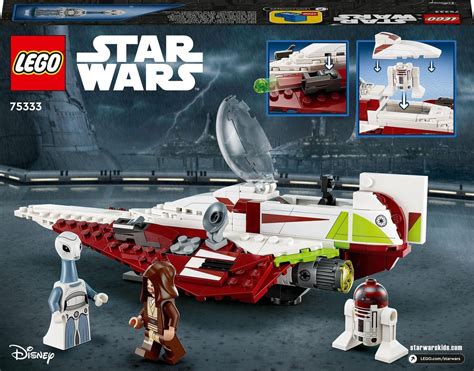 LEGO Star Wars 75333 Myśliwiec Jedi Obi-Wana Kenobiego - Ceny i opinie ...