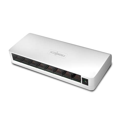 FRONTECH 8 Port Gigabit Ethernet Switch | 10/100/1000Mbps | Plug & Play ...