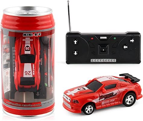 Webby Mini Coke Can High Speed RC Micro Racing Car, Assorted : Amazon ...