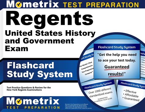 Regents United States History and Government Exam Flashcard Study System : Regents Test Practice ...