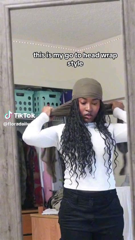 Image result for Scarf Head Wrap Tutorial