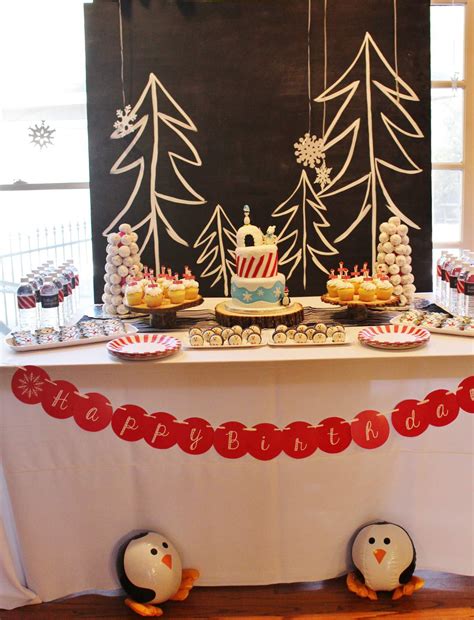 Winter Birthday Party Ideas | Photo 4 of 43 | Catch My Party