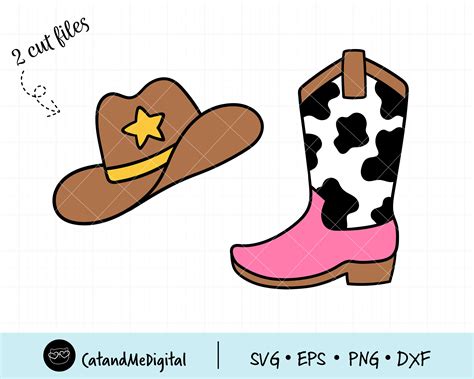 Cowgirl Boot Clipart