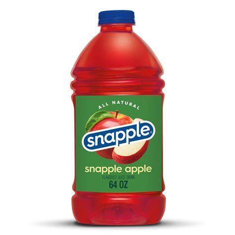 Snapple AppleJuice Drink, 64 fl oz bottle - Walmart.com