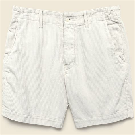 Button Fly Wale Corduroy Short - Ash – STAG Provisions