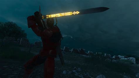 Hen Gaidth Armor with Aerondight at The Witcher 3 Nexus - Mods and ...