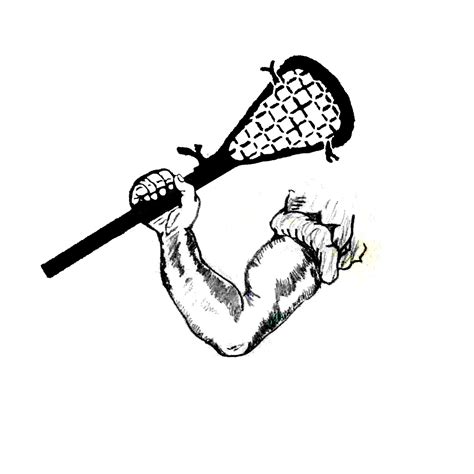 lacrosse stick and ball - Clip Art Library