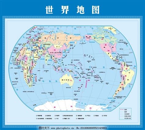 世界地图高清版壁纸图片