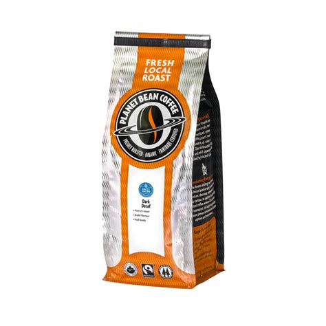 Planet Bean Dark Roast SWP Decaf, Whole Bean Coffee 12 oz. – ECS Coffee