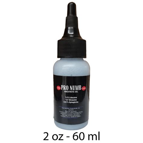 Pro Numb Gel İşlem Sırasında Kullanılan Jel 60ml (Kaş, Dudak, Eyeliner ...