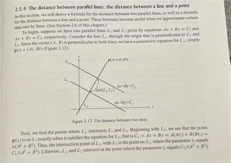 Image result for Formula for Distance Between Two Parallel Lines