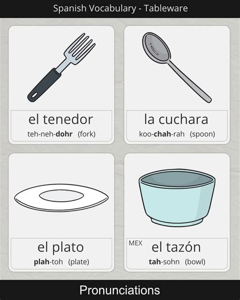 Spoon In Spanish