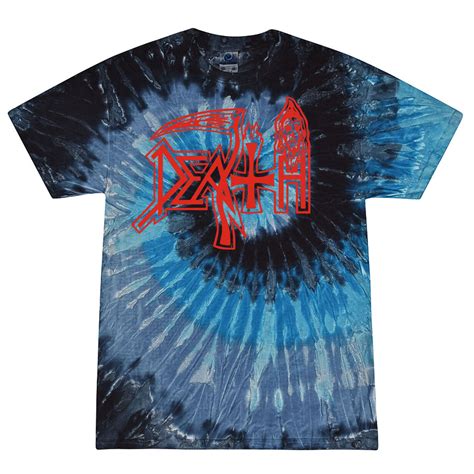 Death "Mid Era Logo Tie Dye" T-Shirt – Relapse Records Official Store