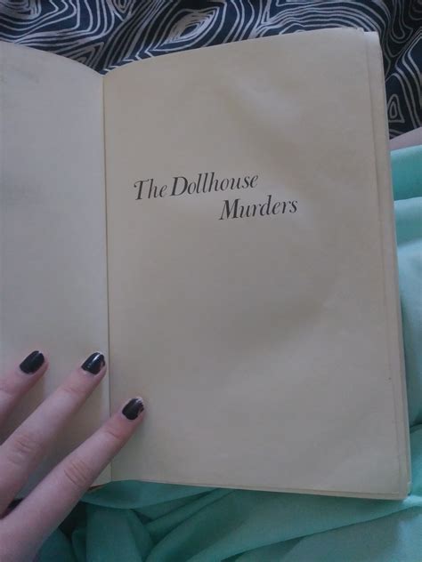 on Tumblr: The Dollhouse Murders by Betty Ren Wright, 1983