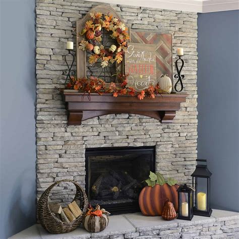 How To Decorate A Fireplace Mantel For Fall – Fireplace Guide by Linda