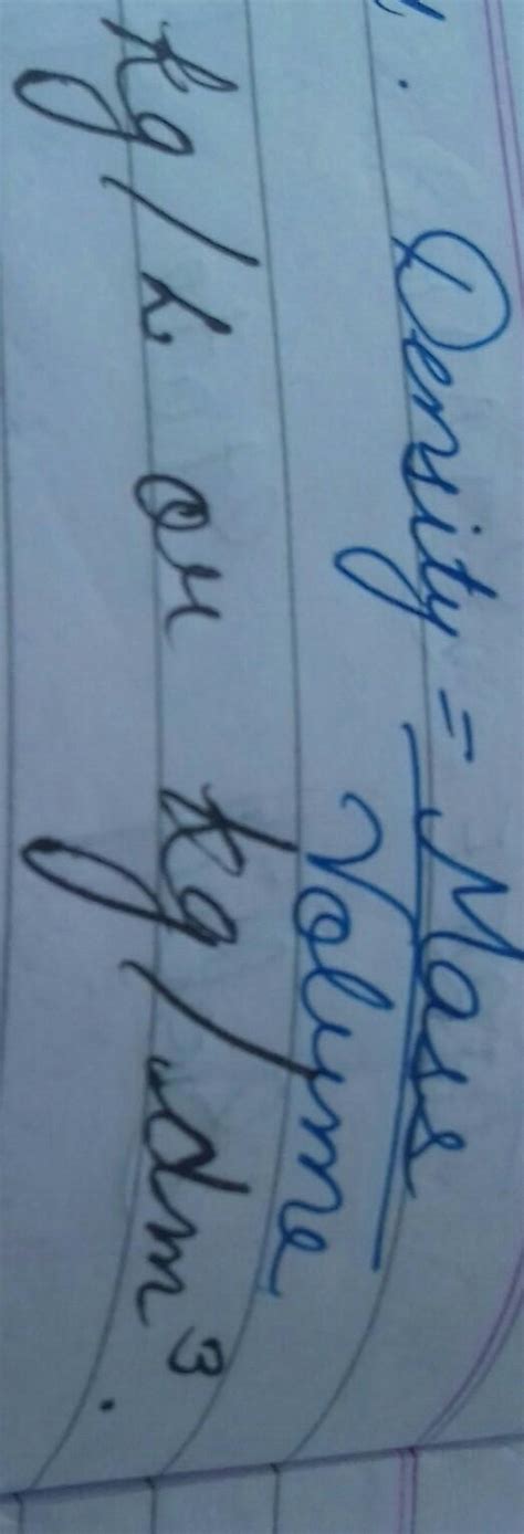 Define (i) density (ii) latent heat of fusion (iii) sublimation ...