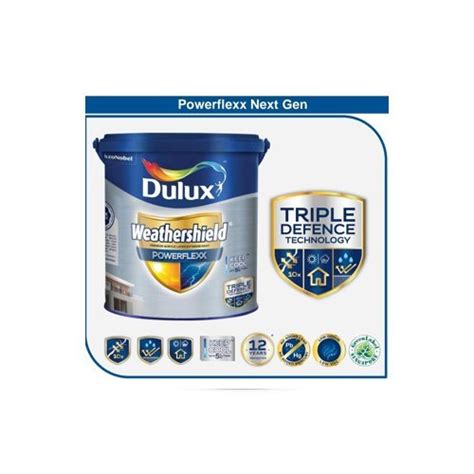 Jual CAT TEMBOK EKSTERIOR DULUX WEATHERSHIELD POWERFLEXX NEXT GEN VI ...