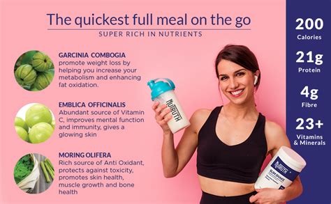 NUTRUTH- High Protein Meal Replacement Coffee Flavoured Shakes | 21 Gm ...