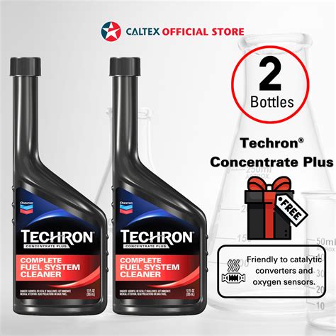 Caltex Techron Concentrate Plus Fuel System Cleaner (355ml x 2 Bottles ...