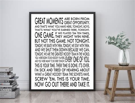 You Were Born for This - Herb Brooks Speech | Unframed | Miracle Hockey ...