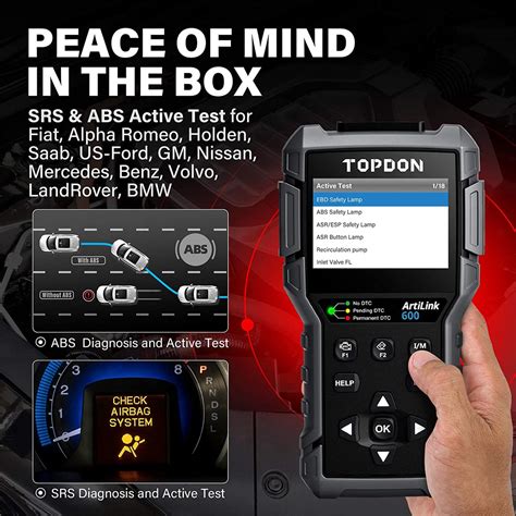 TOPDON ArtiLink600 Diagnostic Tool (TD52110012) | JB Tools