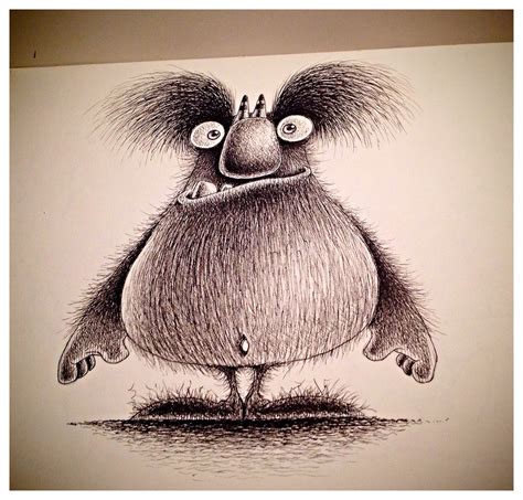 children's drawings of monsters