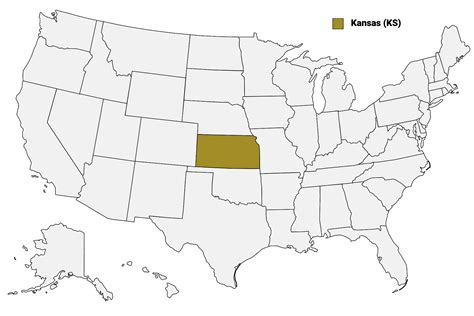 Kansas Counties Map | Mappr
