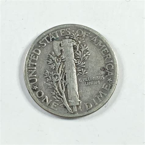 1942 Mercury Head Dime