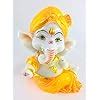 Buy Go Hooked Resin Ganesh Statue Handmade Statue Showpiece for Home ...