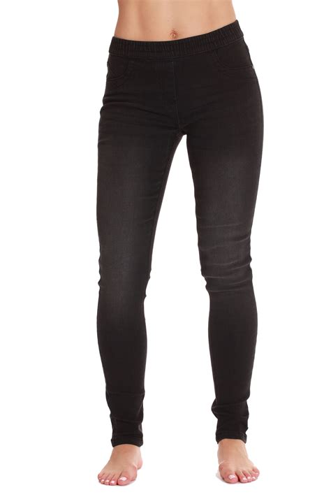 Just Love Women's Denim Jeggings with Pockets - Comfortable Stretch ...