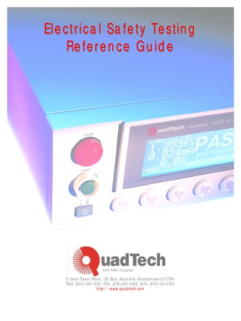 Image result for Electrical Safety Testing