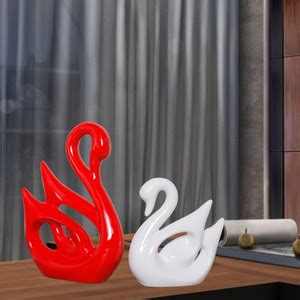 Flipkart SmartBuy Swan Couple Statue|Home Décor|Drawing,living,Office ...