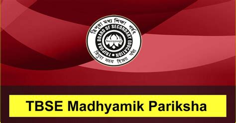 TBSE Madhyamik Pariksha Exam 2024: Tripura Class 10th Routine