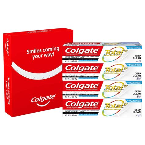 Colgate Total Toothpaste with Stannous Fluoride and India | Ubuy