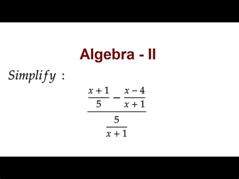 Image result for Simplifying Complex Fractions Problems