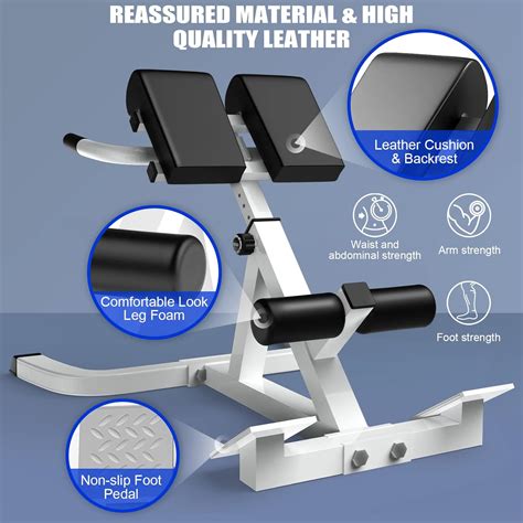 Loupusuo Hyperextension Bench Roman Chair Machine Back Hyper India | Ubuy