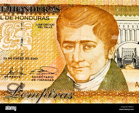 100 lempiras bank note. Lempira is the national currency of Honduras ...