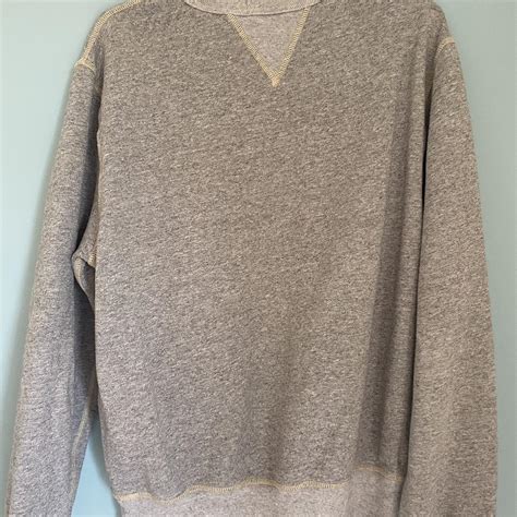 Medium grey polo sweater, barely worn - Depop