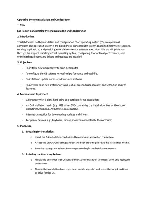 Basic Operating Systems Set Up 的图像结果