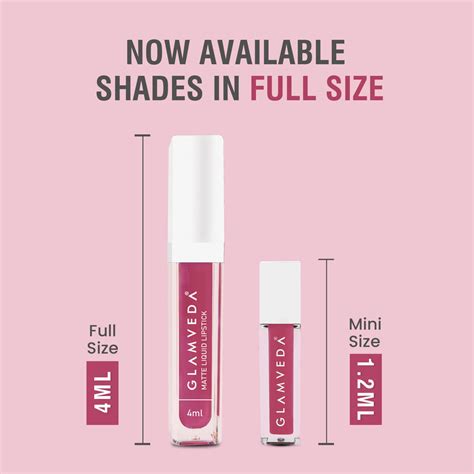 Glamveda Matte Liquid Lipstick, 12Hr Stay, Lightweight & Transferproof ...