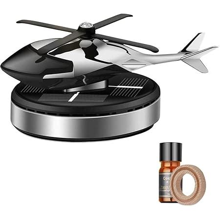 KARDECK Trending New Helicopter Alloy Solar Car Air Freshener ...
