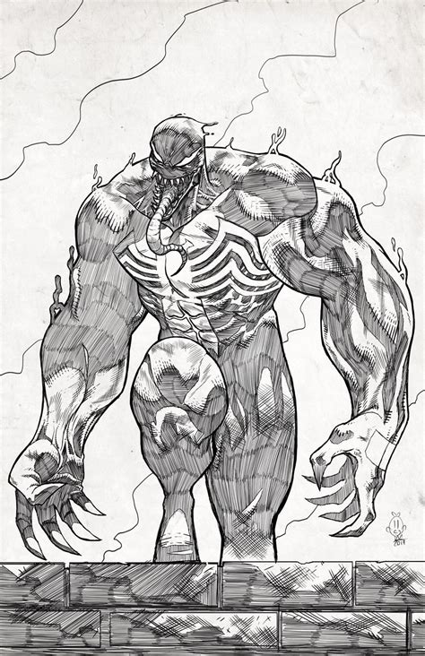 Drawing Easy Venom at Lindsey Vann blog