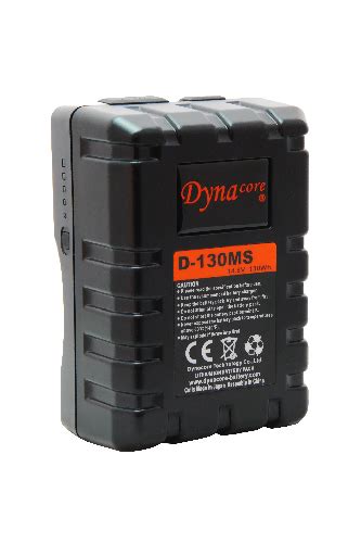 Authorised Distributor in India - Dynacore D-130MS 130Wh V-Mount MINI ...