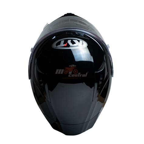 KYT Striker Plain Gloss Black Helmet– Moto Central