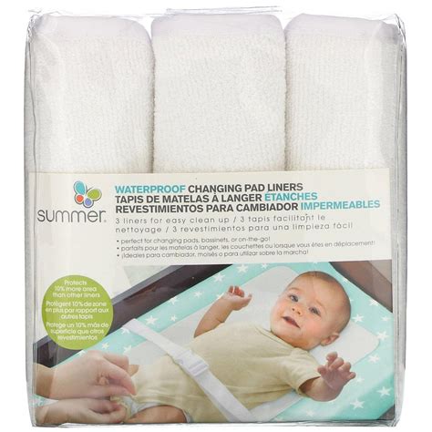 Buy Summer Infant Change Pad Liners Diaper Changing Kits White - Potty ...